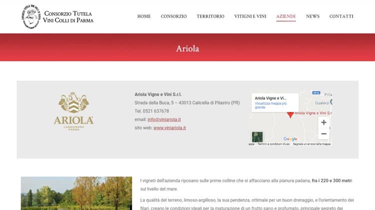 consorziati colli di parma