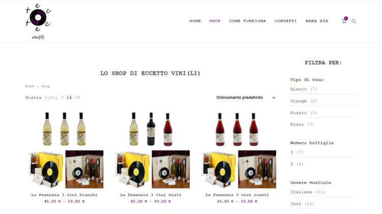 eccetto wineshop